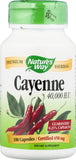 Nature's Way Cayenne Fruit 40,000 SHU/g 100 Vegan Capsules