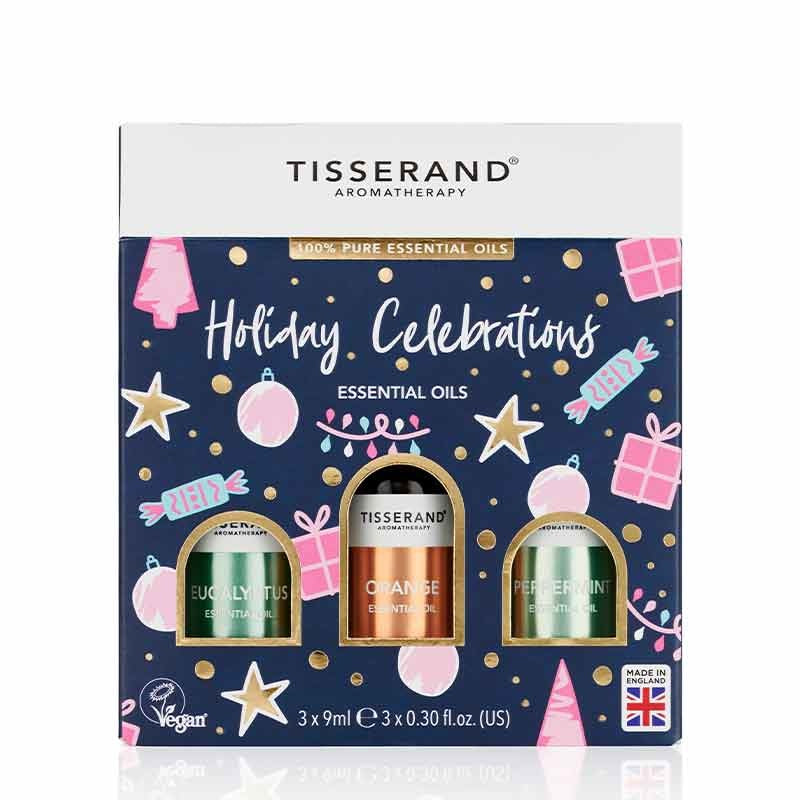 Tisserand Holiday Celebrations Essential Oil Trio