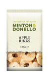 Minton & Donello Apple Rings 125g