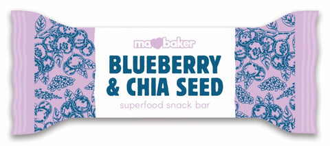 Ma Baker Superfood Bar Blueberry & Chia 45g