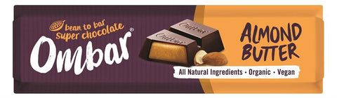 Ombar Organic Almond Butter Filled Bar 42g GF