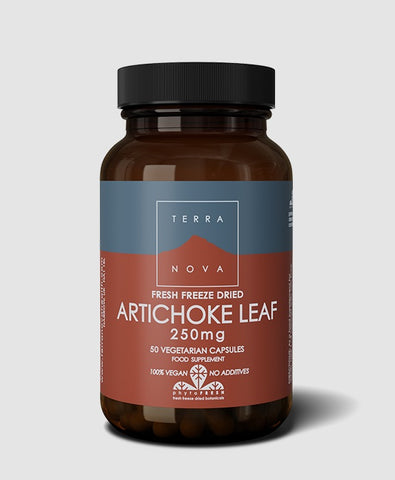 Terranova Nutrition Artichoke Leaf (Fresh Freeze Dried) 250mg 50caps