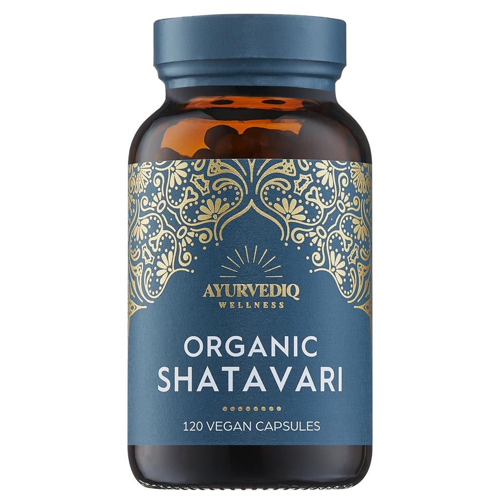 Ayervedic Wellness Organic Shatavari 120 Capsules