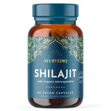 Ayurvediq Wellness Shilajit Extract with Organic Ashwagandha 60 caps