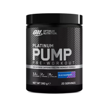 Optimum Nutrition Platinum Pump Pre-Workout Blue Raspberry 380g