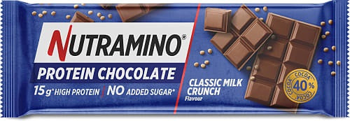 Nutramino Protein Chocolate Bar Classic Milk Crunch 50g