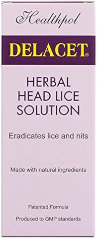 Healthpol	Organic Delacet Anti Head Lice & Nit Treatment 100ml