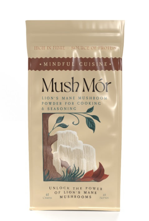 Mush Mór Mindful Cuisine Lion's Mane Mushroom Powder 45g