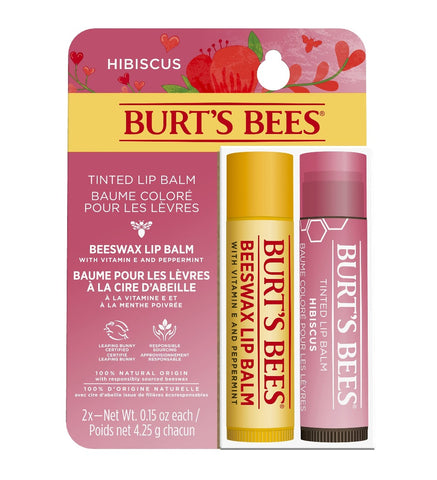 Burts Bees Lip Balm & Tinted Duo Gift Set