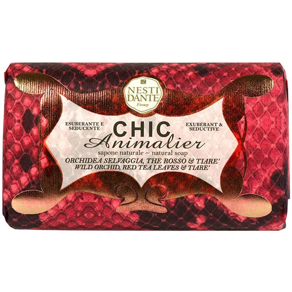 Nesti Dante Chic Animalier Red Pyton Soap 250g