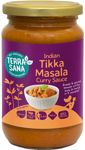 TerraSana Organic Curry Sauce Tikka Masala 350g GF