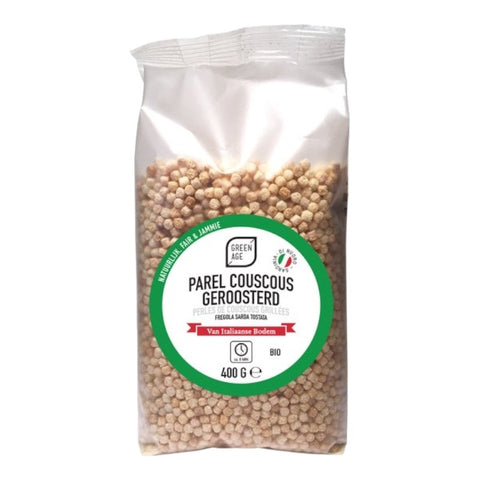 Green Age Organic Pearl Cous Cous Toasted 400g