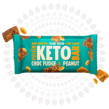 Pulsin Choc Fudge & Peanut Keto Bar 50g