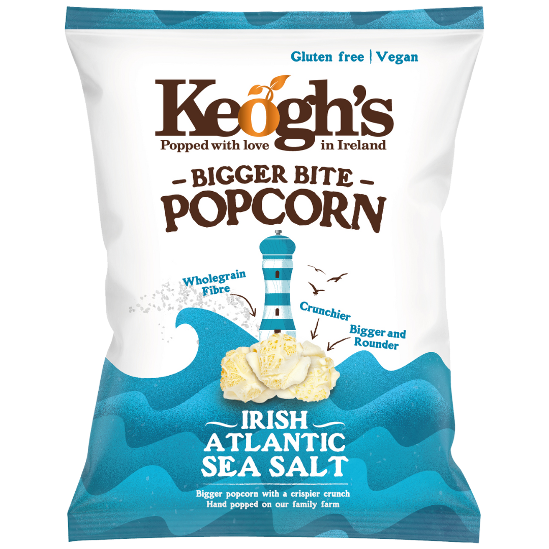 Keogh's Popcorn Sea Salt 23g  Gluten Free