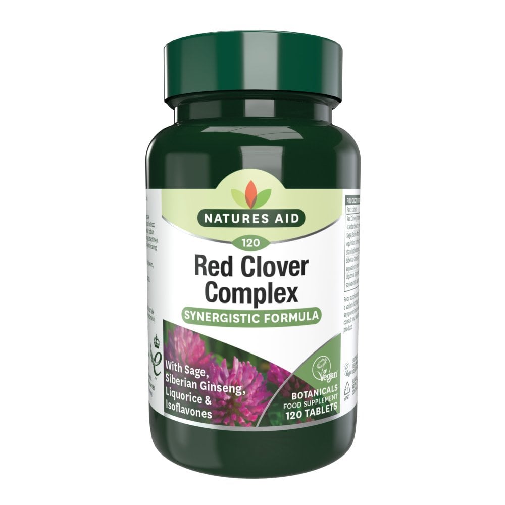 Natures Aid Red Clover Complex with Sage 120Tabs