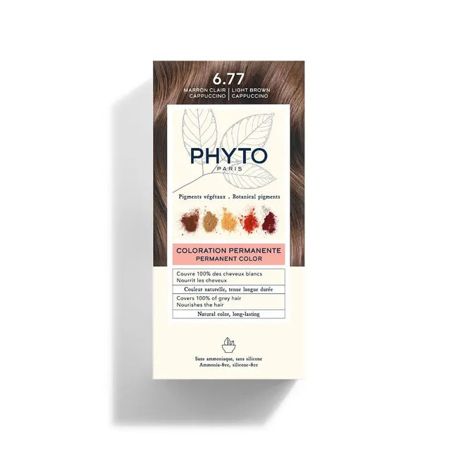 Phyto Phytocolor 6.77 Light Brown Capucinno