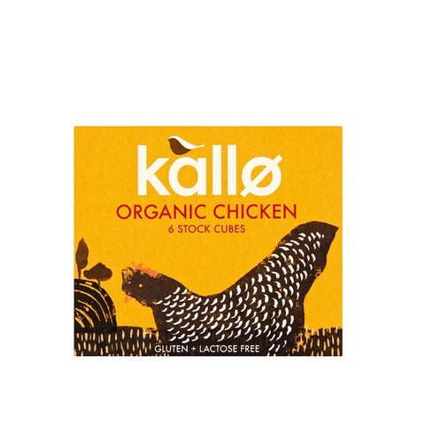 Kallo Organic Chicken Stock Cubes 66g