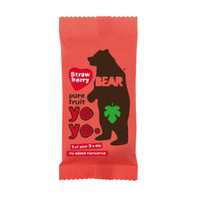 Bear Strawberry Yo Yos 2 Rolls 20G