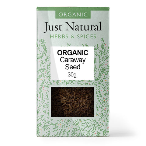 Just Natural Organic Caraway Seeds 30g