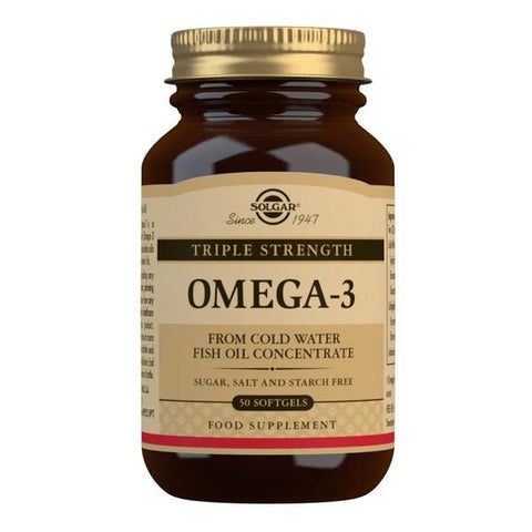 Solgar Triple Strength Omega-3 50 Softgels